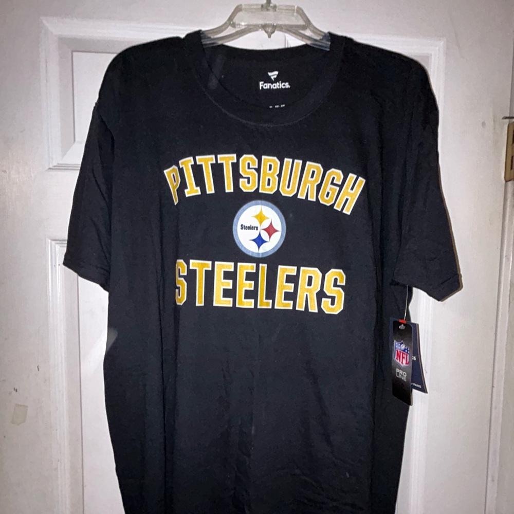 🏗️🏈 Pittsburgh Steelers Marquee Black NFL Football Shirt 🏈🏗️